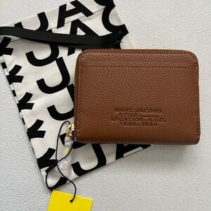 Marc Jacobs Brown Leather Wallet